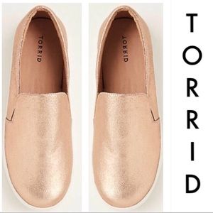 rose gold wide width shoes
